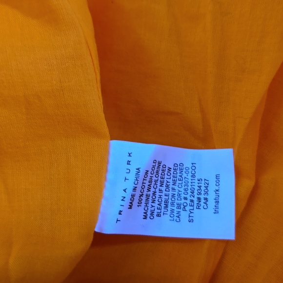 Trina Turk Womens Gian 2 Top Size 2** - Picture 6 of 6